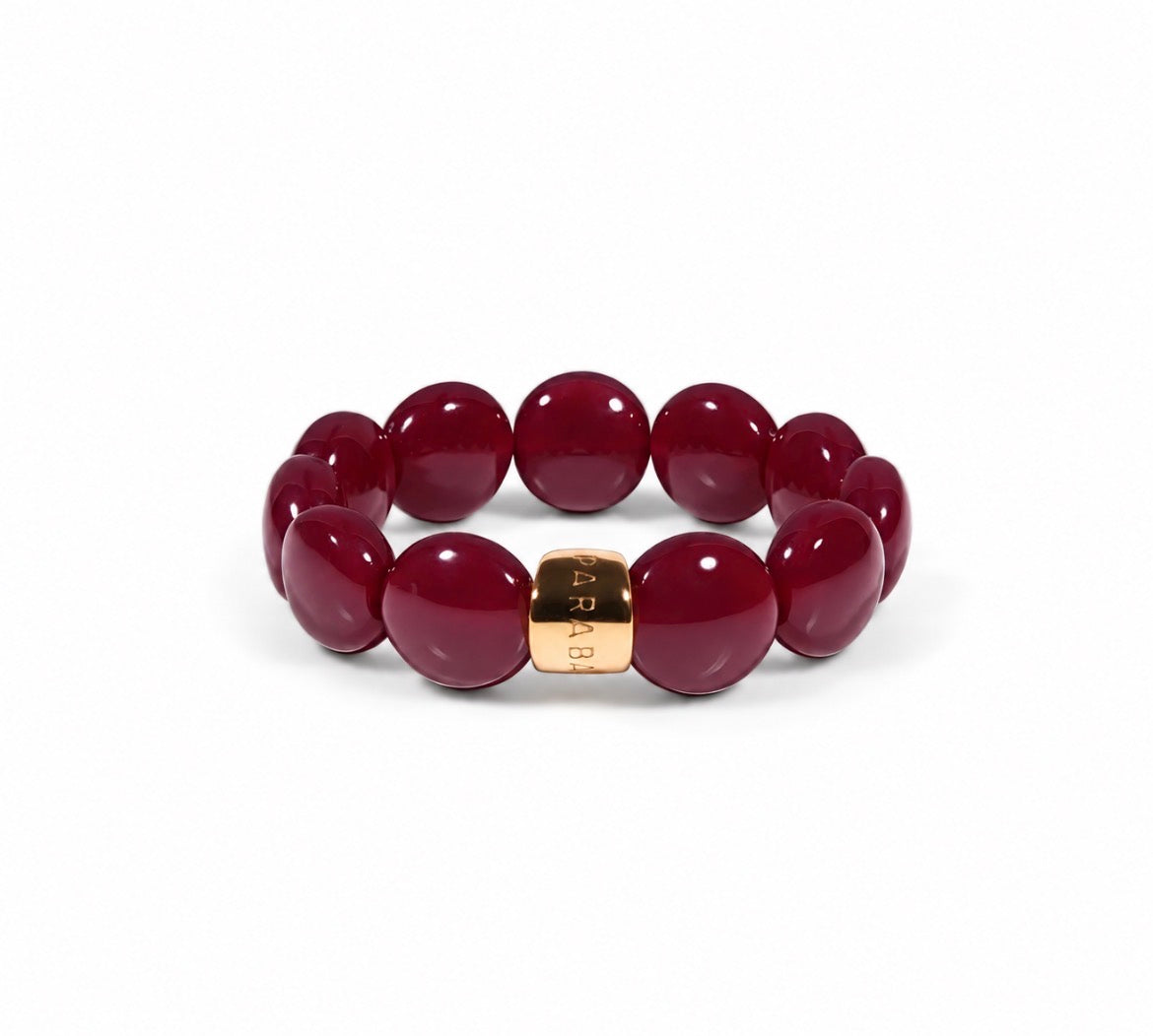 Bracelet bombom prune PARABAYA