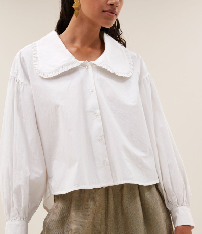 Blouse Semmy blanche BY BAR