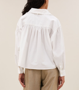 Blouse Semmy blanche BY BAR