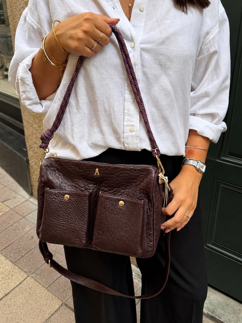 Sac SYSTEME Bubble pourpre CRAIE STUDIO