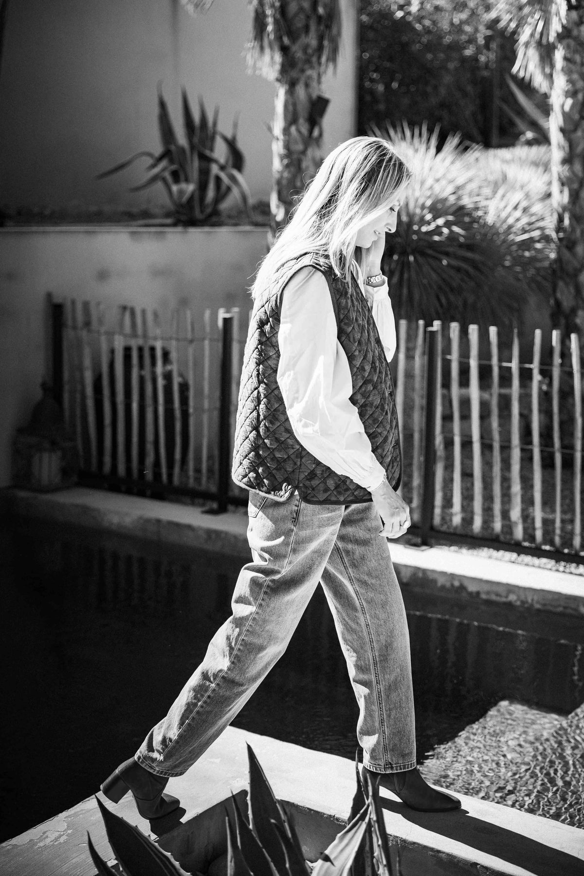 Veste sans manches MOLS léopard ANNE MI