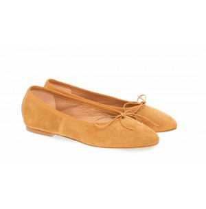 Ballerines 2513 daim  camel...