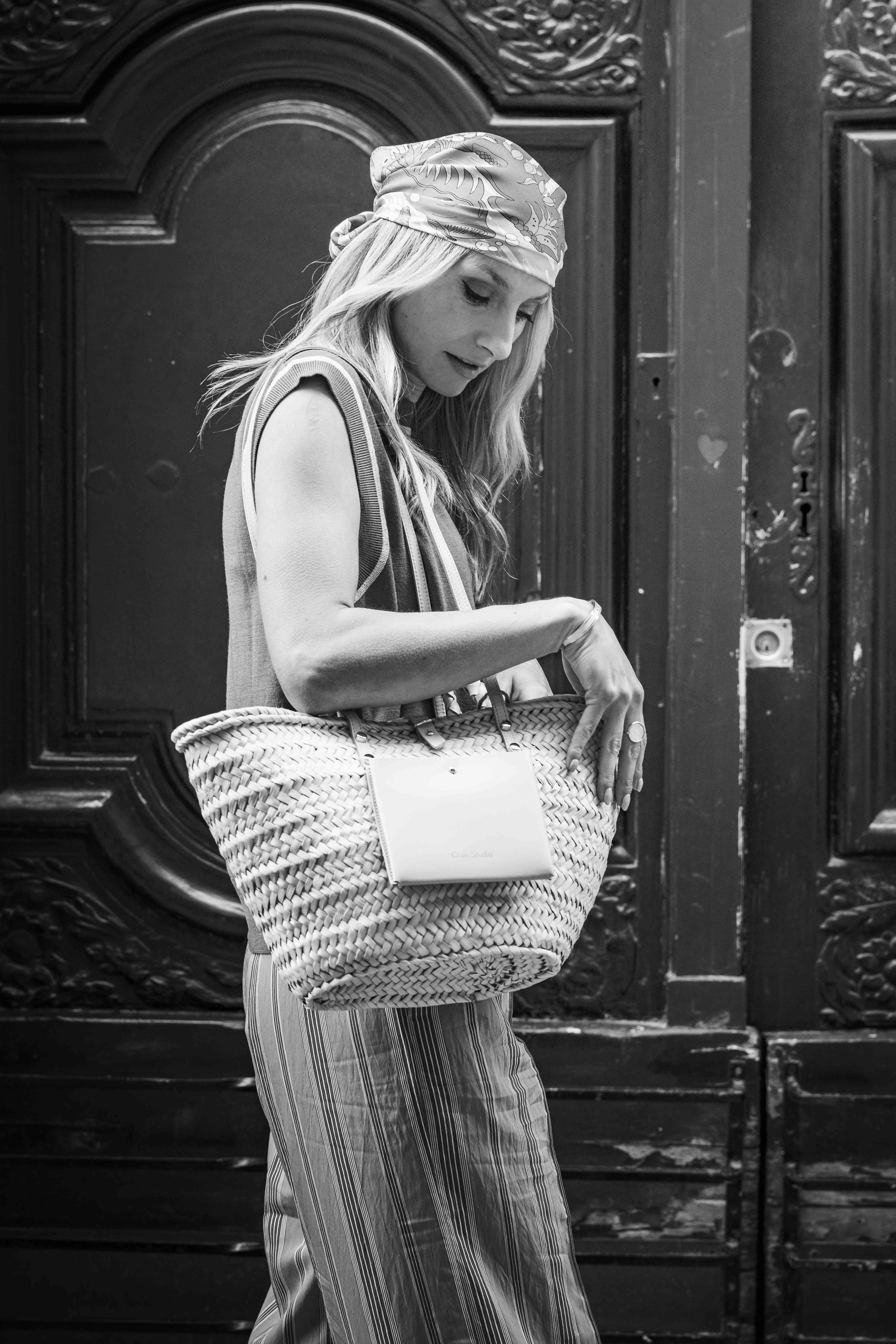 Panier PRAIA CREME  CRAIE STUDIO