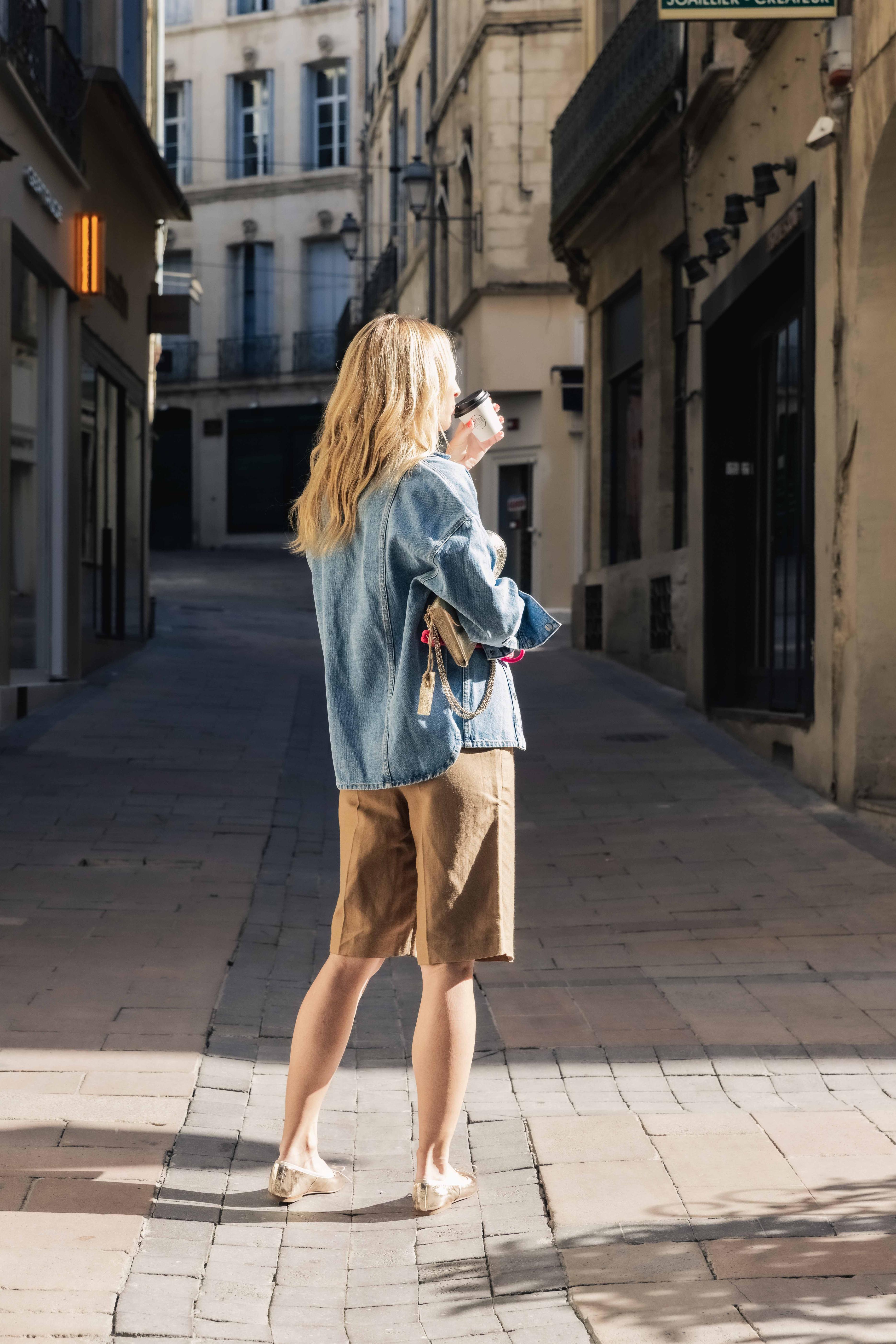 Bermuda JILL Pain d'Epice CHLOE STORA