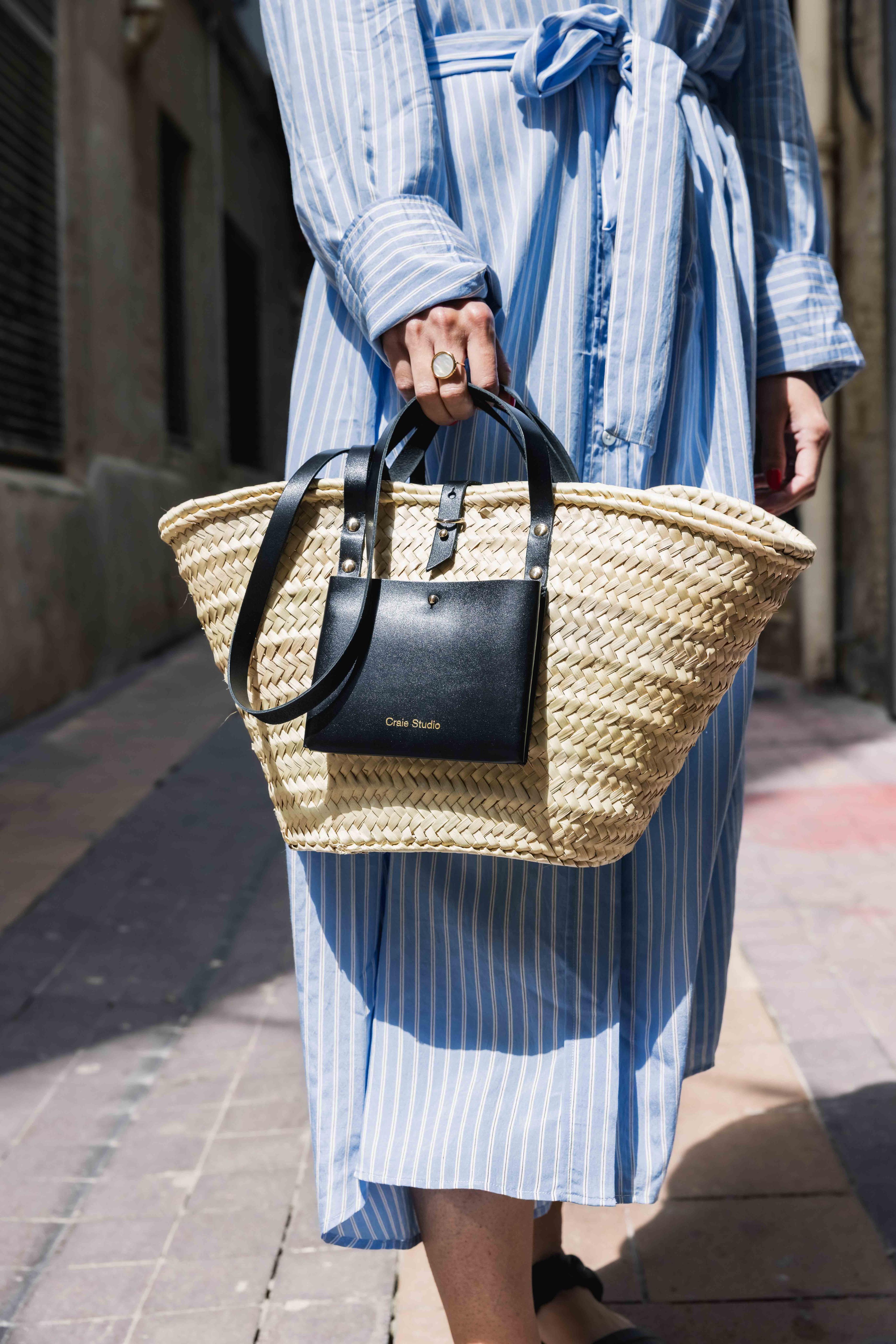 Panier Noir CRAIE STUDIO