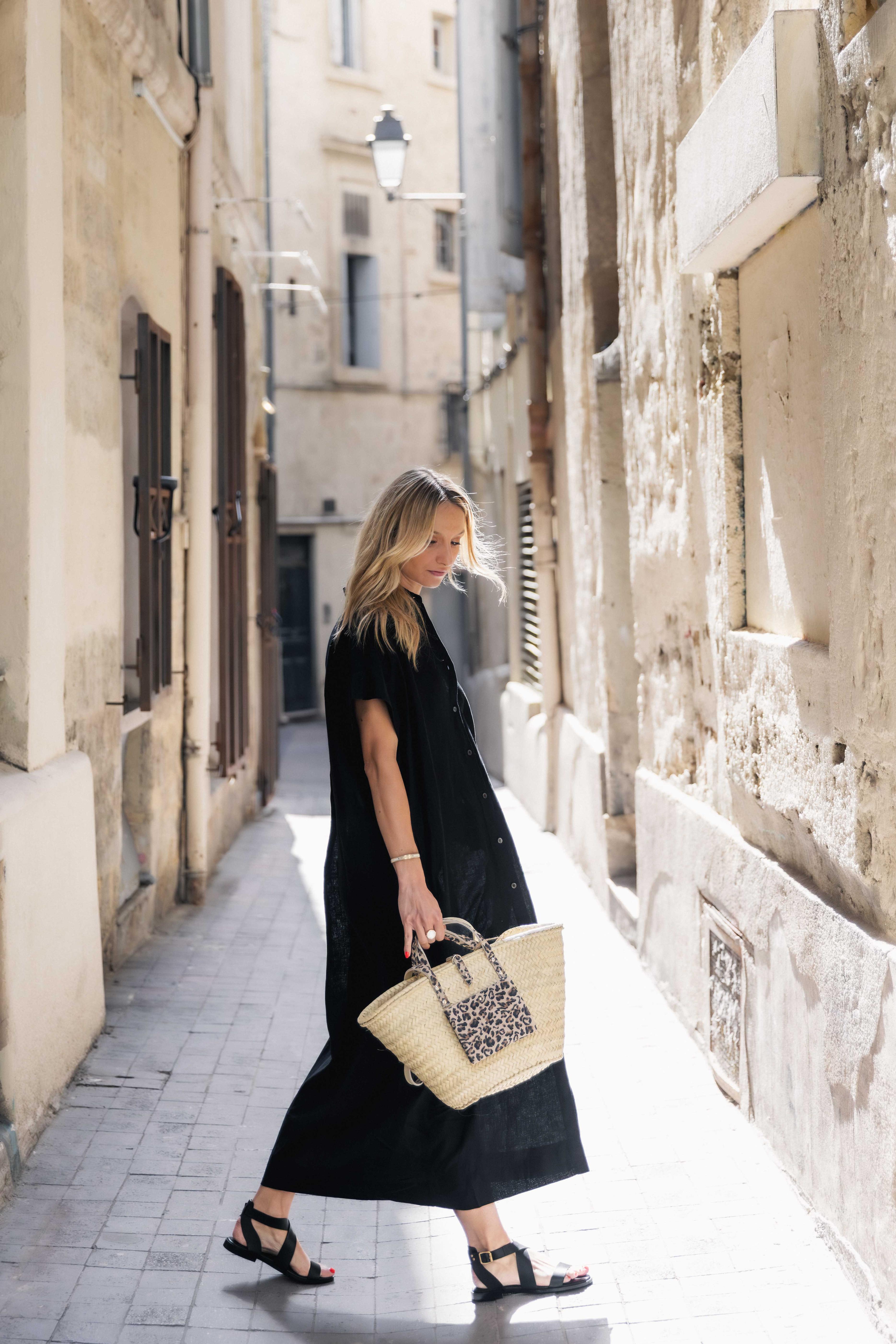 Robe -chemise en lin  ZENGGI