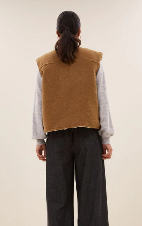 Veste sans manches reversible Joelle BY BAR