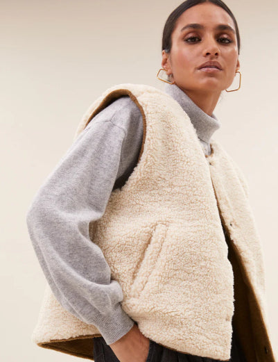 Veste sans manches reversible Joelle BY BAR