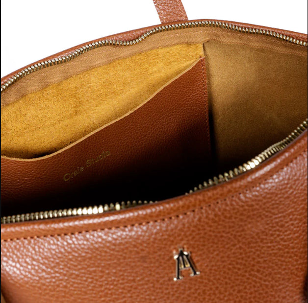 Sac ICONE Grainé Coffee CRAIE STUDIO