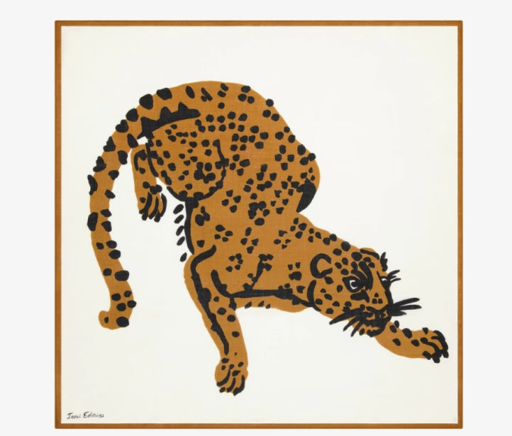 Carré 100 x 100 FELINE Blanc Inoui Editions