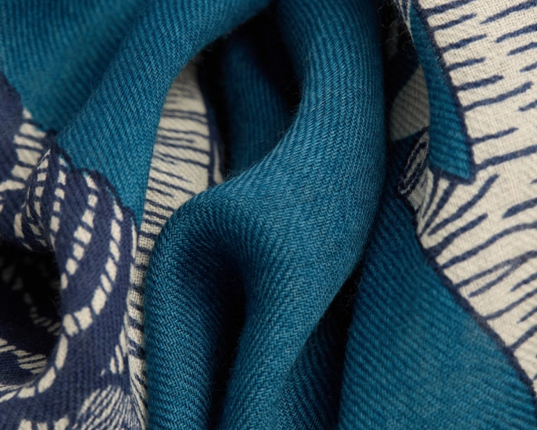 Etole 80 x 190 CHOUETTE Bleu Inoui Editions