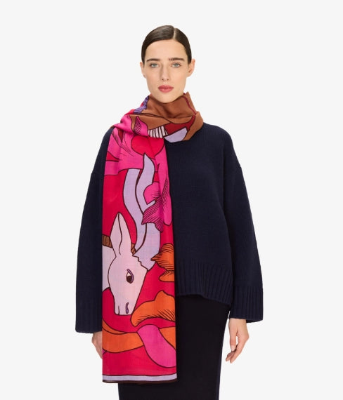 Etole 100 x 190 CAVALE Rouge Inoui Editions