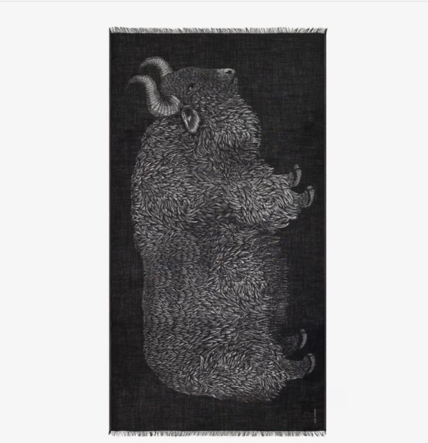 Etole 100 x 190 WALTER Noir Inoui Edtions