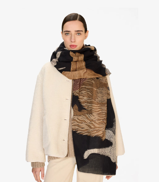 Etole 100 x 190 TOUTOU Noir Inoui Editions