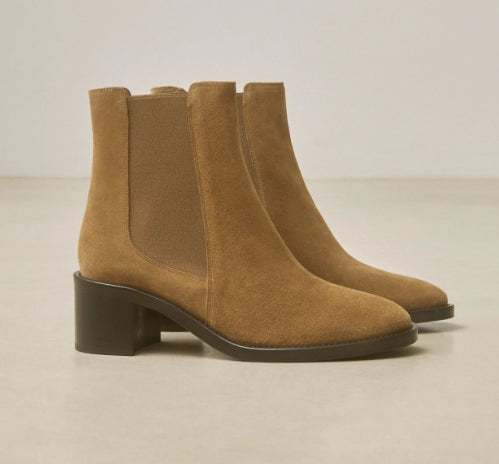 Bottine 289 Suède Ecorce  RIVECOUR