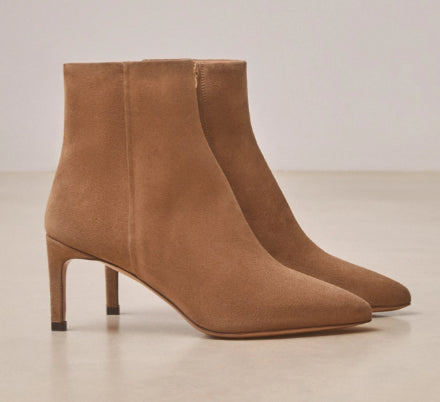 Bottine N° 720 Suède Taupe RIVECOUR