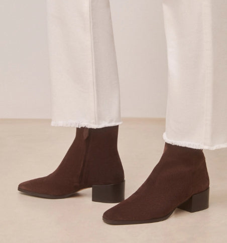 Bottines N°406 Suède Marron RIVECOUR