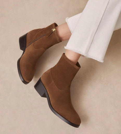 Bottines N°167 Suede Mocha RIVECOUR