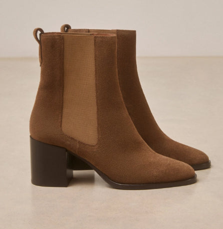 Bottine N°663 Suede Mocha RIVECOUR