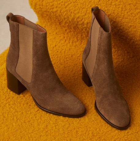 Bottine N°663 Suede Mocha RIVECOUR