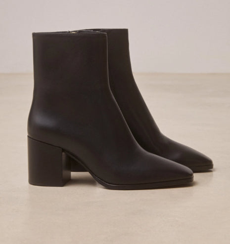 Bottine N°670 Cuir Noir RIVECOUR