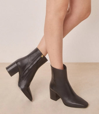 Bottine N°670 Cuir Noir RIVECOUR