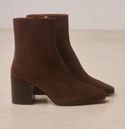 Bottine N°670 Suede Marron RIVECOUR