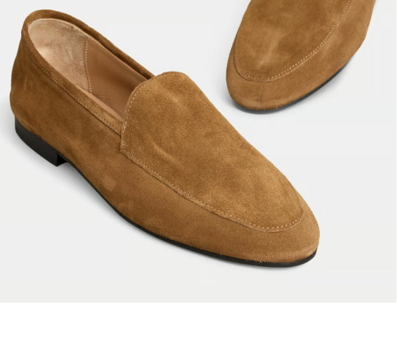 Mocassin Suède Marron  1927 CLEF ANNIEL