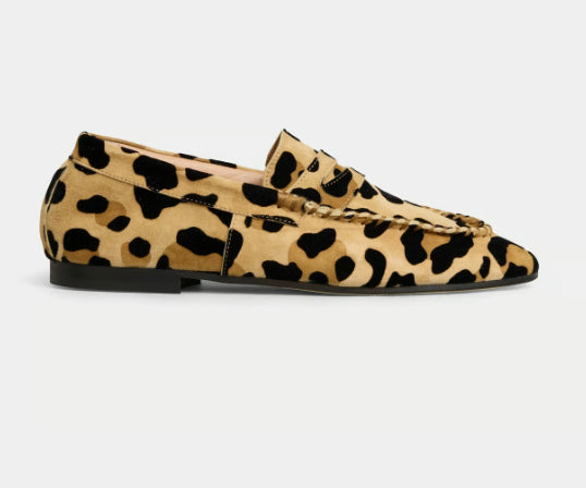 Mocassin Suède Léopard N° 284 ANNIEL