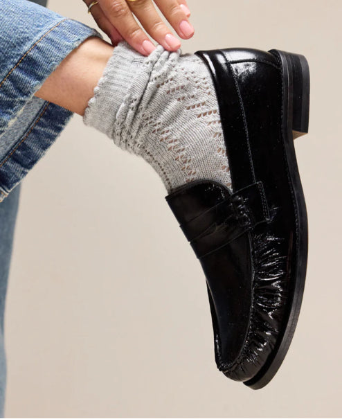 Mocassin HALLEY Noir ODAJE ex M.MOUSTACHE