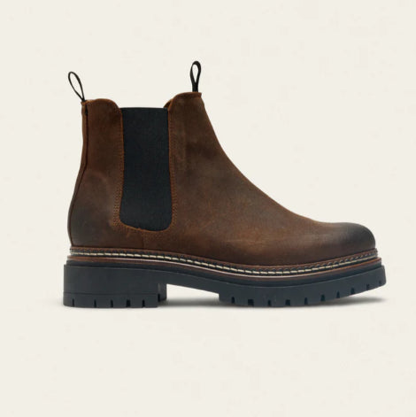 Bottine Pernille en cuir Marron ODAJE (ancien M MOUSTACHE)