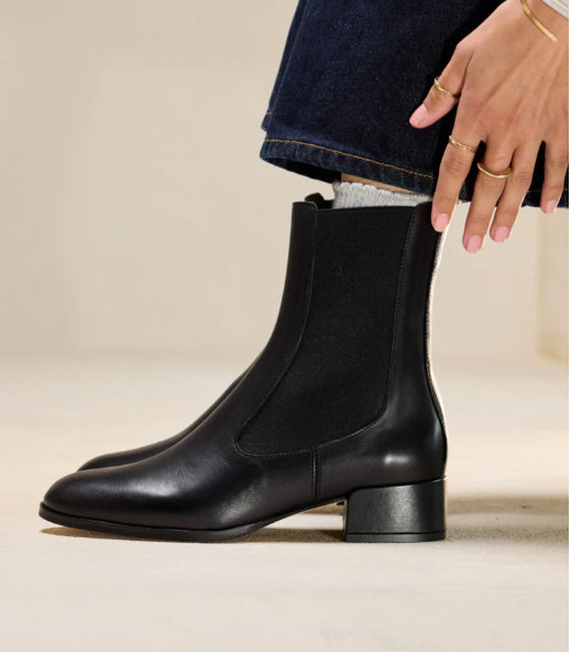 Bottines Delina Noir ODAJE (ancien M MOUSTACHE)