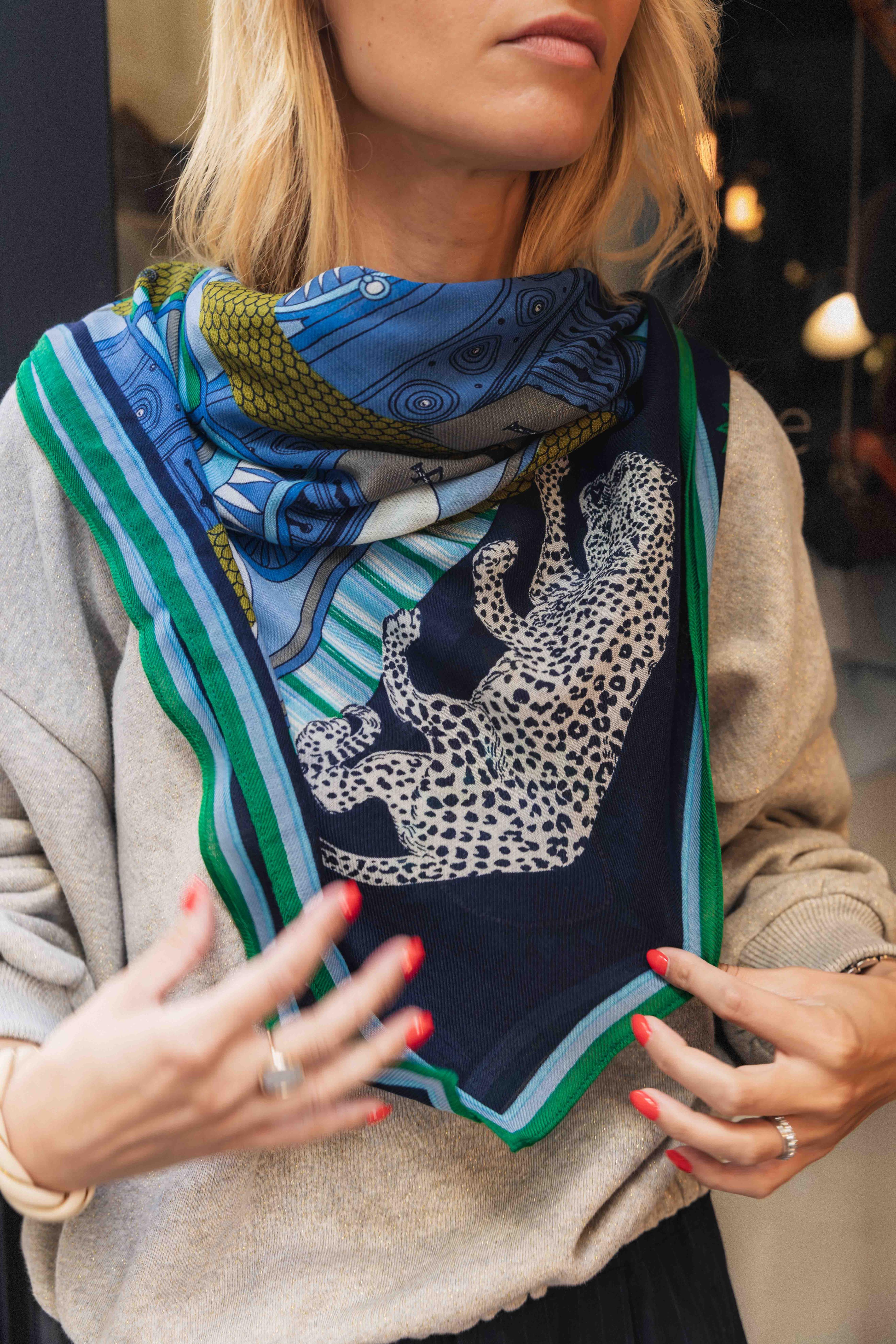 Etole 80 x 190 VEGAS Bleu Inoui Editions