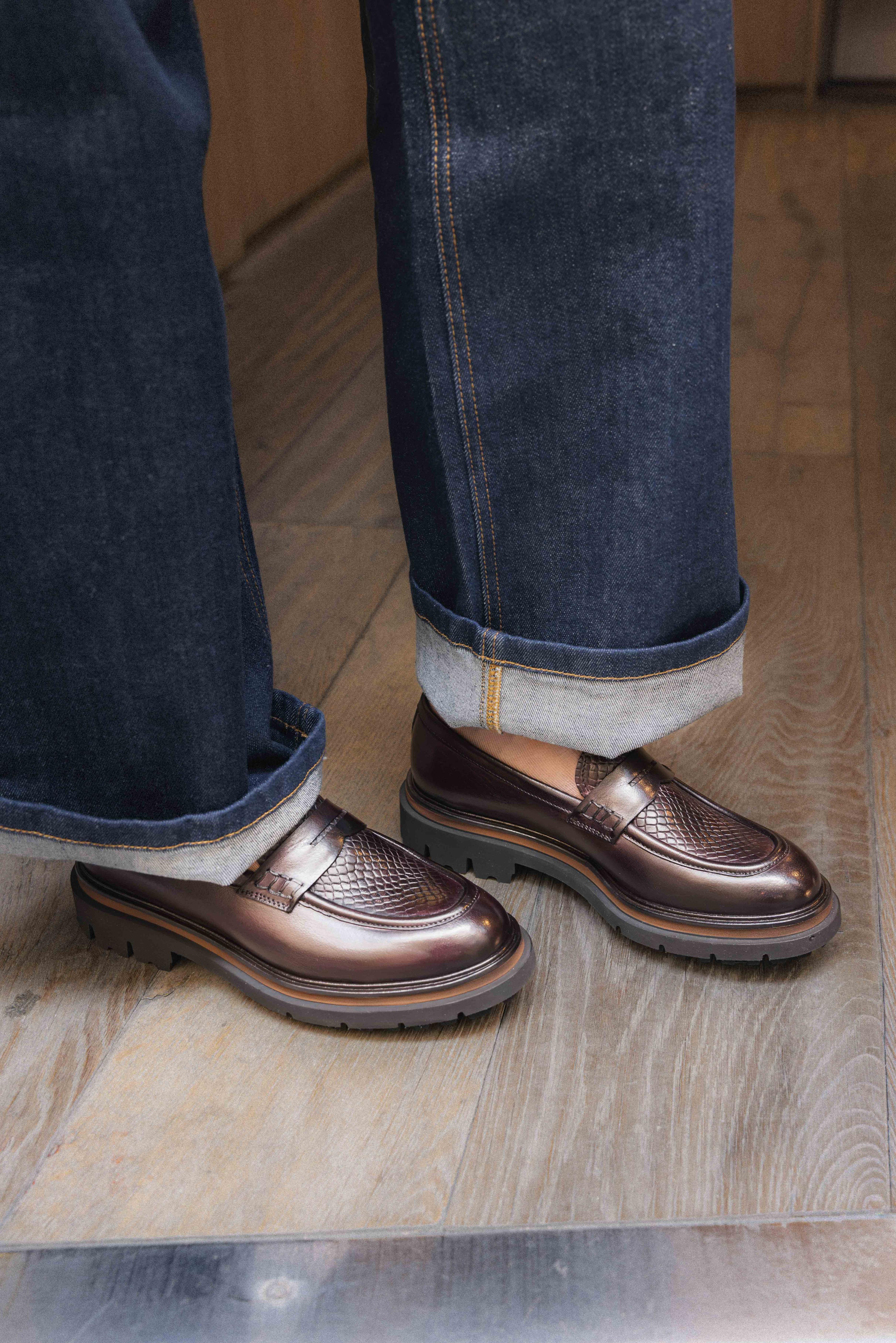 Moccasin D105 Ebano ELLA ITALIE