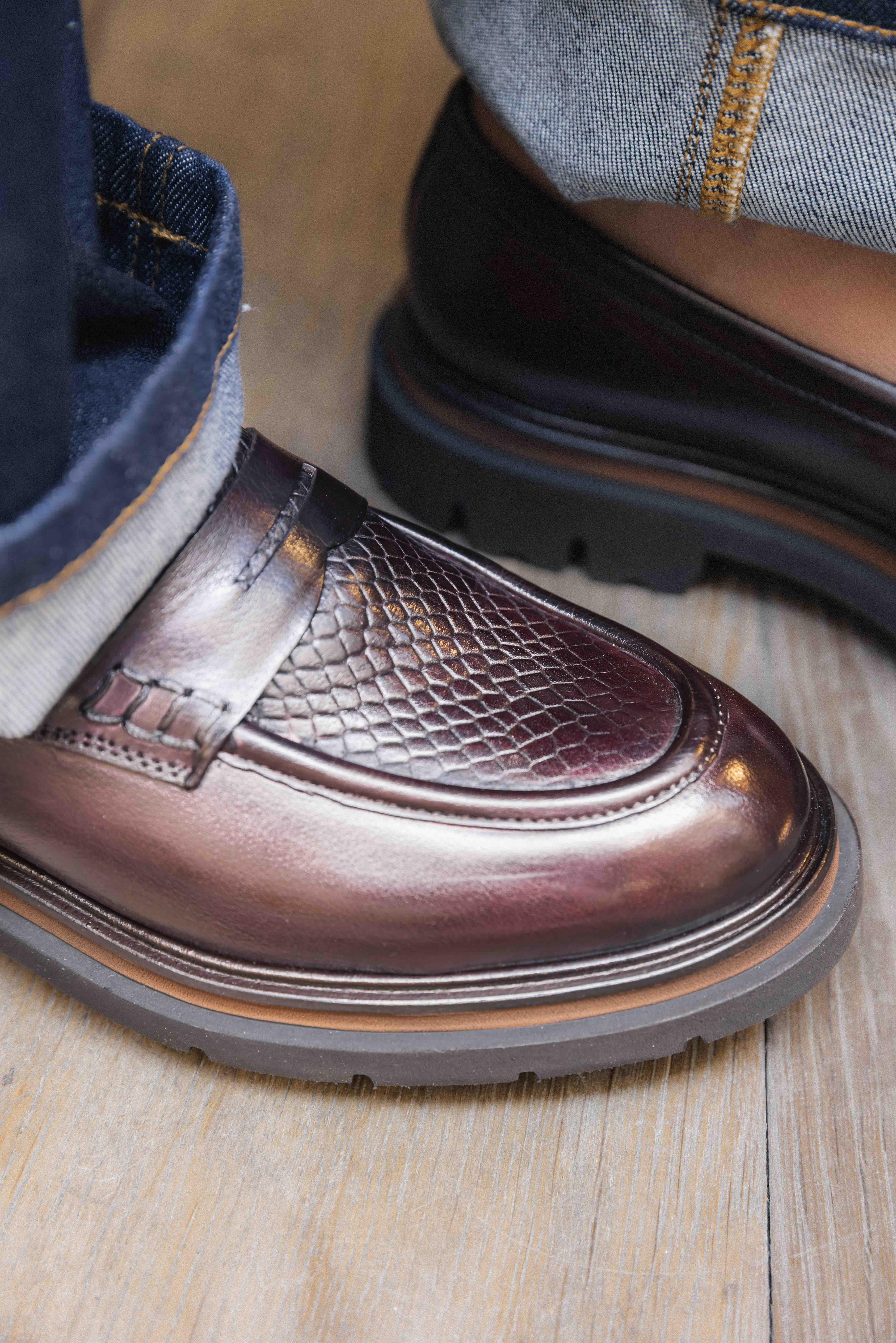 Moccasin D105 Ebano ELLA ITALIE