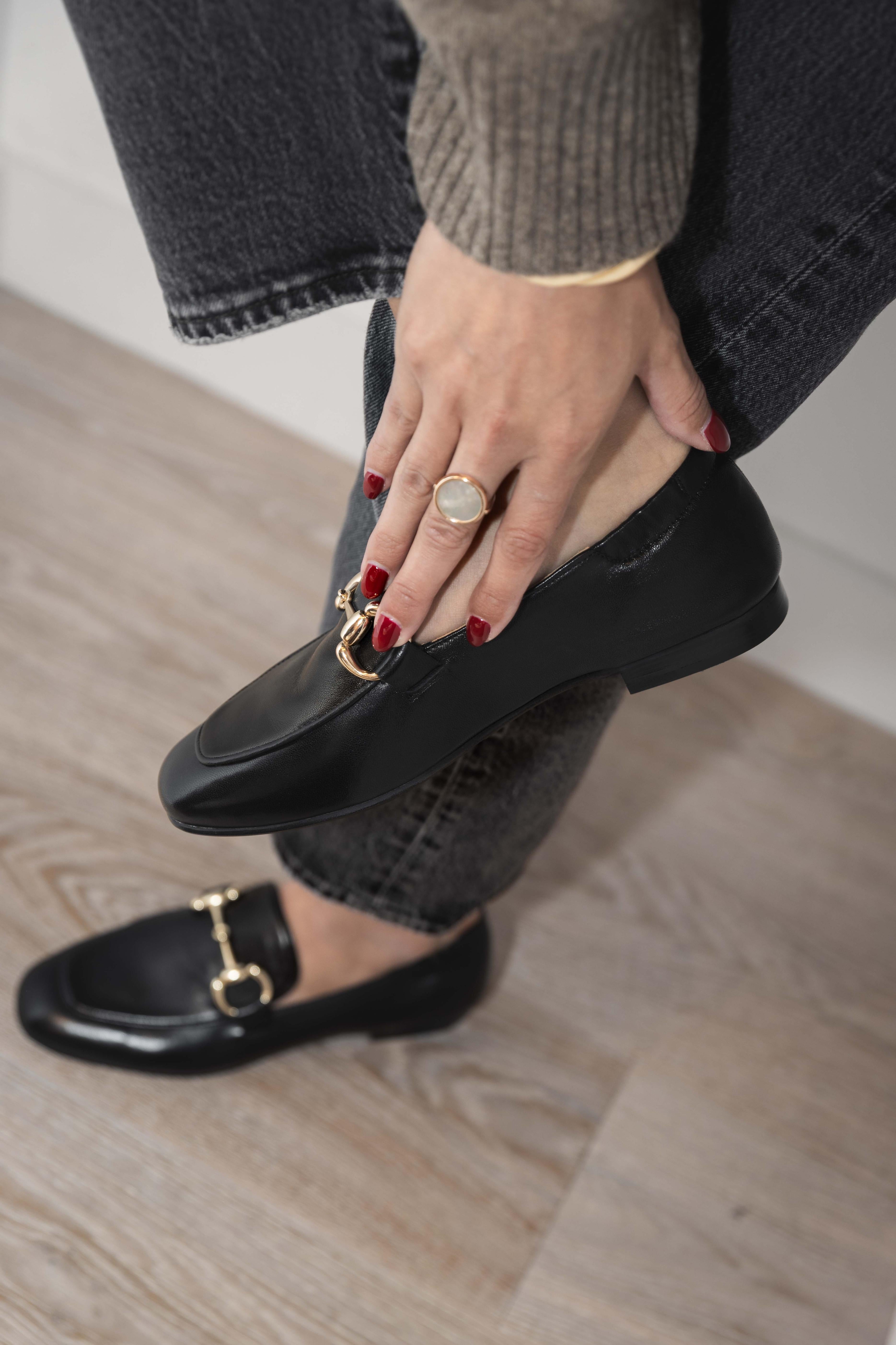 Mocassin A1918  Black  BILLI BI - Fabrication SACHETTO