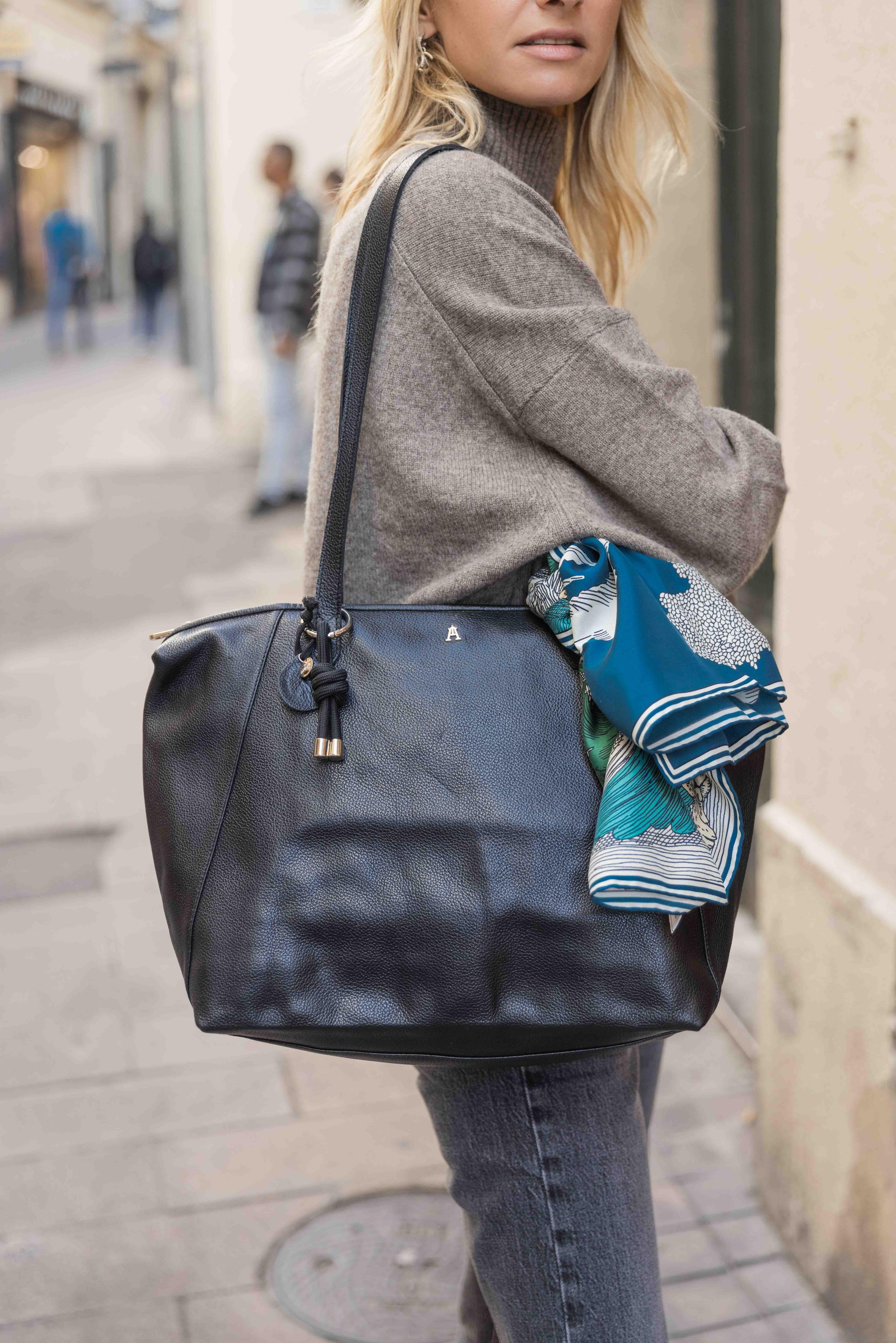 Sac ICONE Grainé Noir CRAIE STUDIO