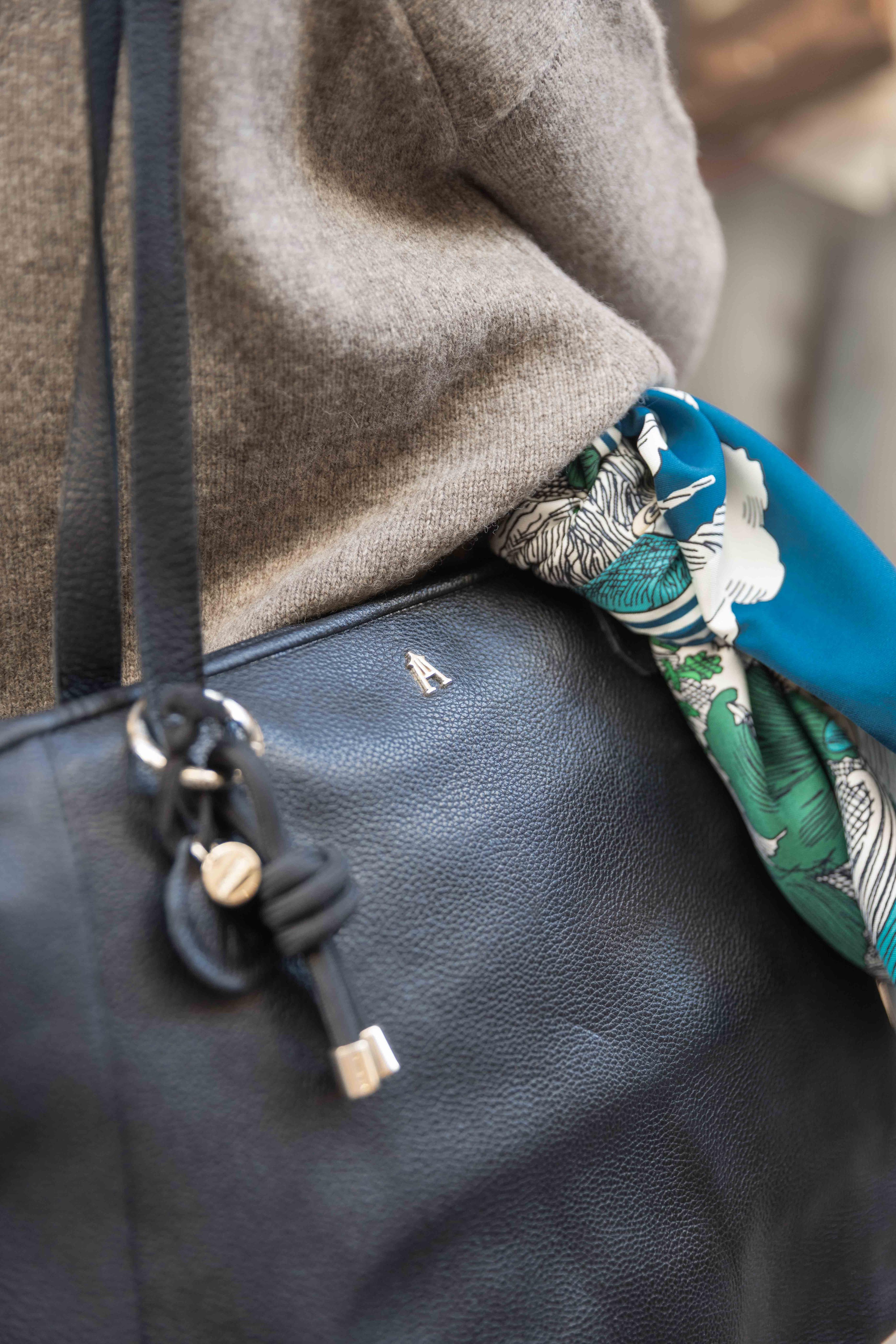 Sac ICONE Grainé Noir CRAIE STUDIO