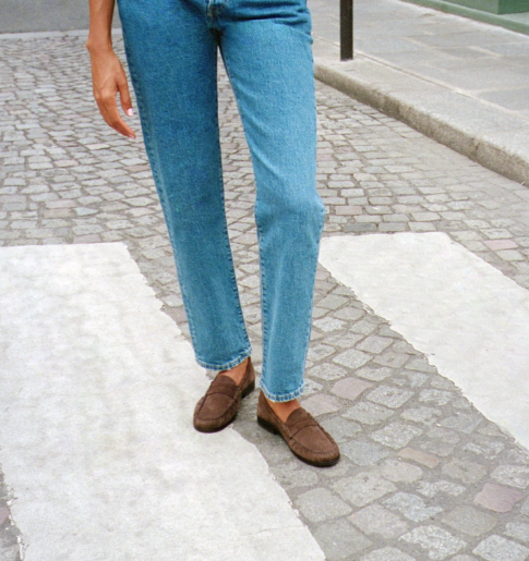 Mocassin N° 182 Suède Marron  RIVECOUR