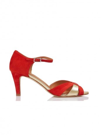 Sandale à talon ASTRID rouge EMMA GO  Reste 36 et 40 !