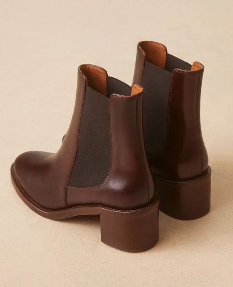 Bottine n° 289 Chocolat RIVECOUR