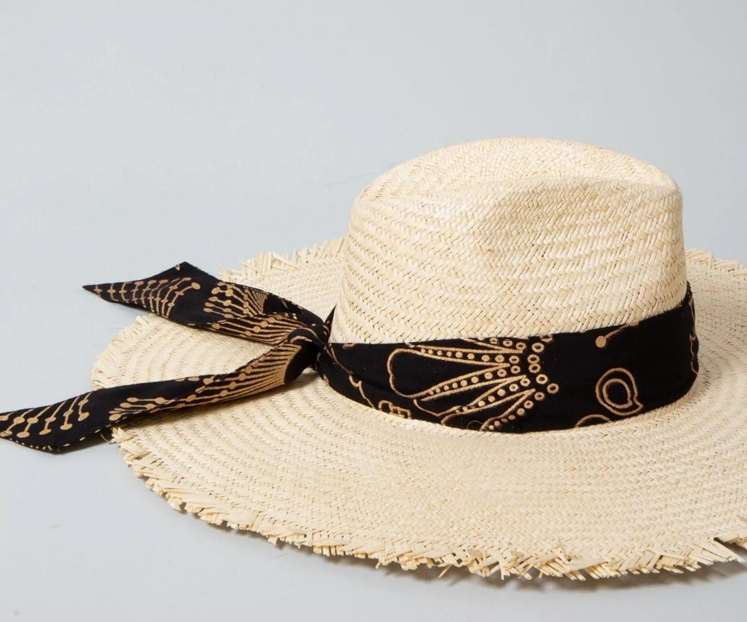 Chapeau de paille BALTHAZAR Pomelo MARADJI