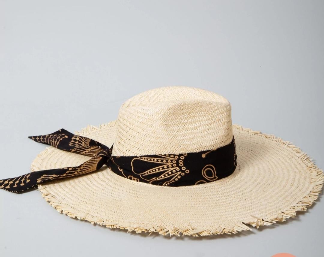 Chapeau de paille BALTHAZAR Pomelo MARADJI