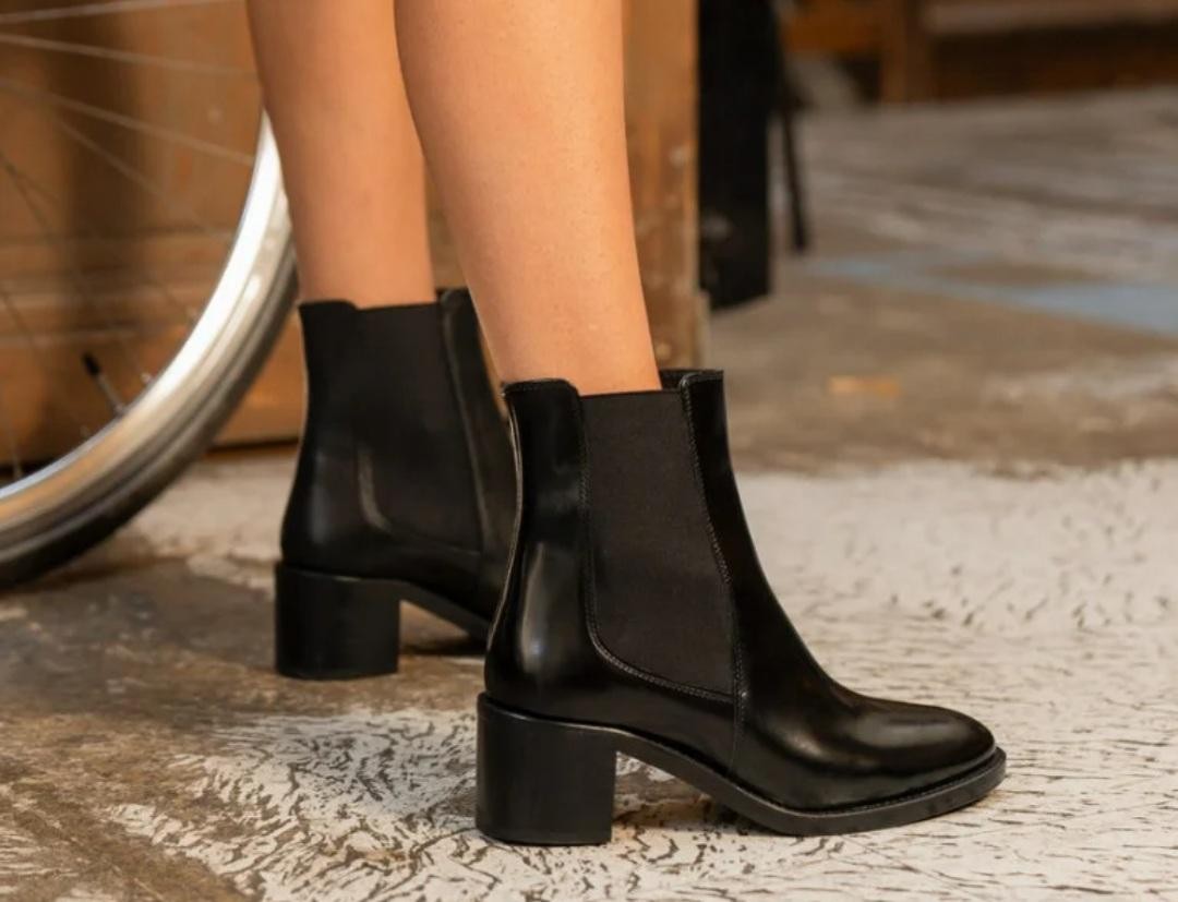 Bottine 289 Cuir Cognac  RIVECOUR Dernière en T39 !