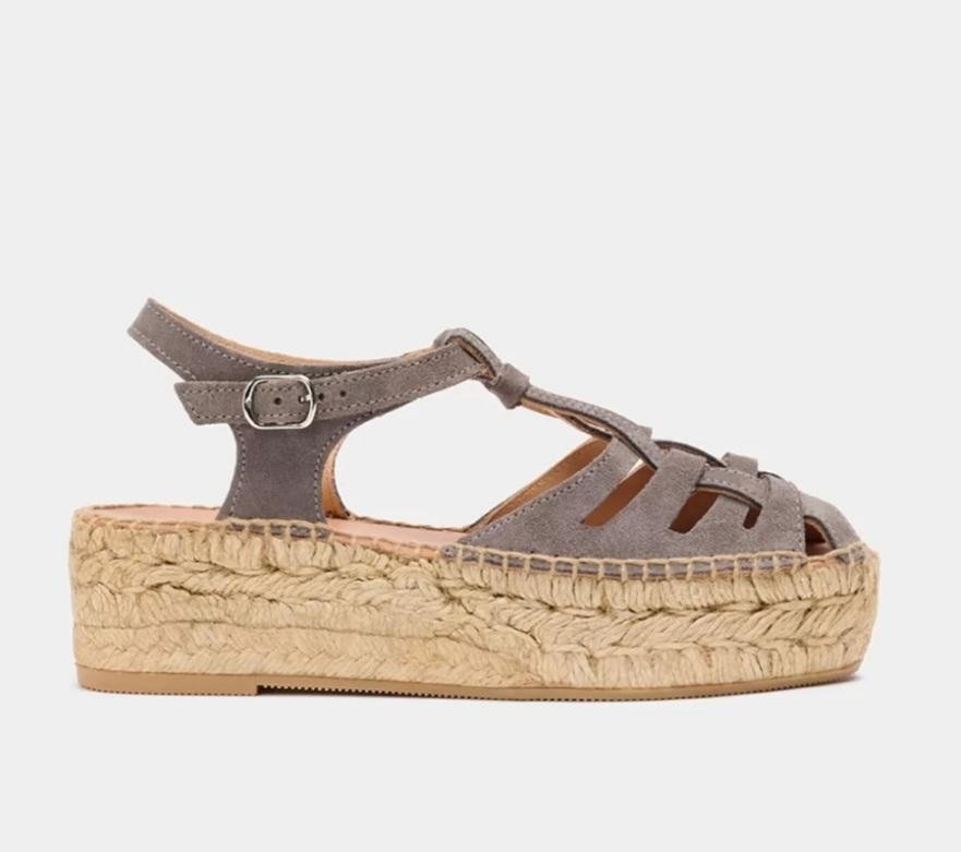 Sandale à corde BEMOL Dark Grey NAGUISA Dernières en T39 !