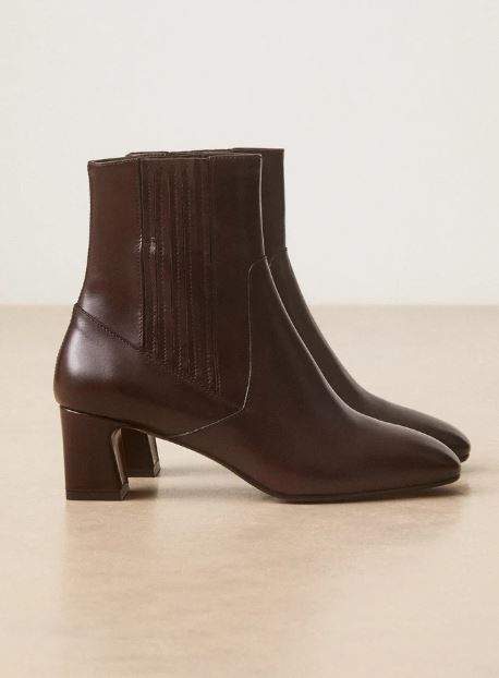 Bottine N° 522 choco RIVECOUR