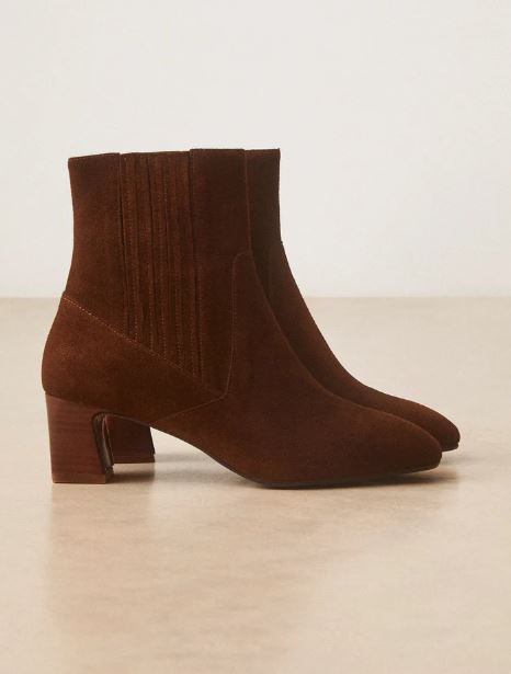 Bottine N° 522 Suede noisette RIVECOUR