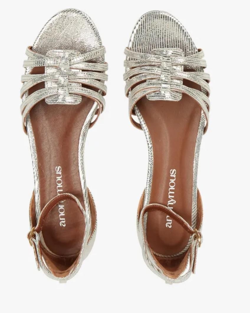 Sandale Mareike  Champagne ANONYMOUS  COPENHAGEN Dernière en 36