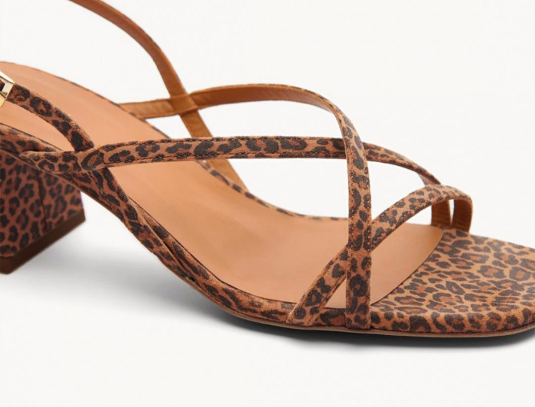 Sandale N°576 Leopard RIVECOUR