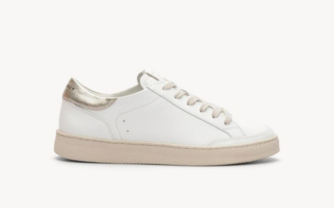 Basket N° 14 en Suède Blanc / Gold   RIVECOUR reste 36 et 38 !